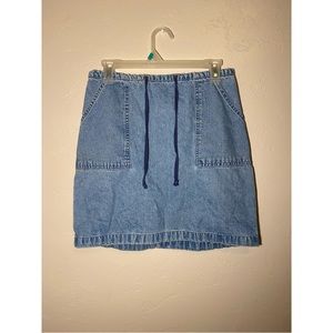 Route 66 Denim Skirt